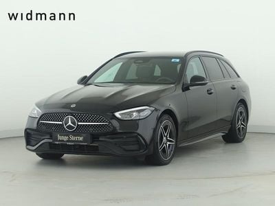 Gebraucht Mercedes C300e AMG 204 PS (150 kW) 2022 Unilack schwarz Kombi