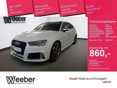 Gletscherweiß (metallic) Gebraucht 2016 Audi RS3 Sport Limousine | 39.680 € (Guter Preis)