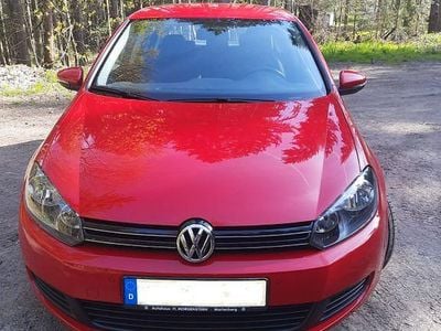 Usata VW Golf VI Comfortline 80 CV (58 kW) 2009 Rosso Utilitaria