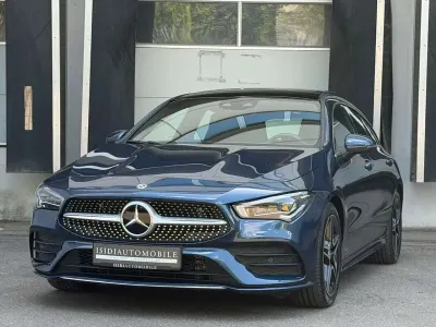 Gebraucht Mercedes CLA200 AMG 150 PS (110 kW) 2023 Denimblau Kombi