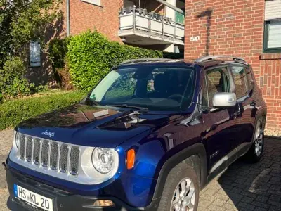 Gebraucht Jeep Renegade Limited 140 PS (102 kW) 2017 Blau SUV