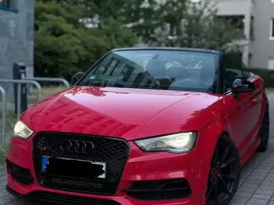 Gebraucht Audi S3 Cabriolet Comfort 300 PS (220 kW) 2014 Rot Cabrio