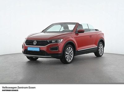 Gebraucht VW T-Roc Cabriolet Style 110 PS (80 kW) 2021 Rot Cabrio