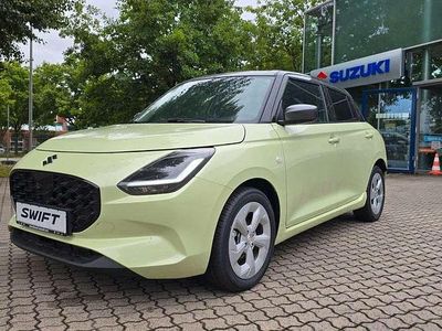 Neu Suzuki Swift Comfort 83 PS (61 kW) 2025 Cool yellow/mineral gray Kleinwagen