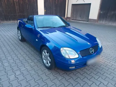 Gebraucht Mercedes SLK200 136 PS (100 kW) 2000 Blau Cabrio