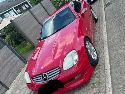 Gebraucht Mercedes SLK200 136 PS (100 kW) 1997 Rot Cabrio