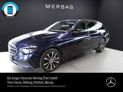 Blau Gebraucht 2021 Mercedes E300 Night Limousine | 27.760 € (Guter Preis)