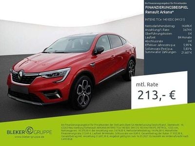 Gebraucht Renault Arkana Intens 140 PS (102 kW) 2022 Rot SUV