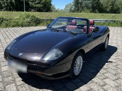 Gebraucht Fiat Barchetta 131 PS (96 kW) 2000 Schwarz Cabrio