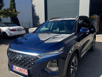 Usata Hyundai Santa Fe Premium 200 CV (147 kW) 2018 Blu SUV