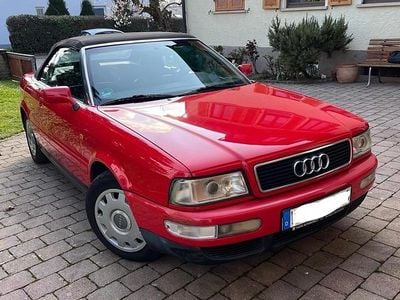 Second-hand Audi 80 66 CP (48 kW) 1998 Roșu Cabrio