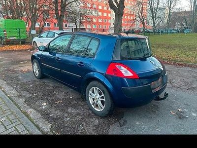 Gebraucht Renault Mégane II 75 PS (55 kW) 2005 Blau Kleinwagen
