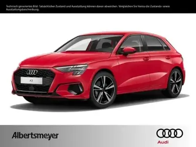 Gebraucht Audi A3 Advanced 150 PS (110 kW) 2021 Rot Limousine