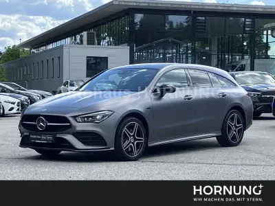 Gebraucht Mercedes CLA250e AMG 160 PS (117 kW) 2021 Grau Coupé