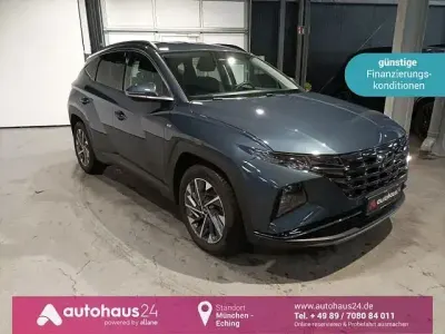 Gebraucht Hyundai Tucson Trend 180 PS (132 kW) 2024 Blau SUV