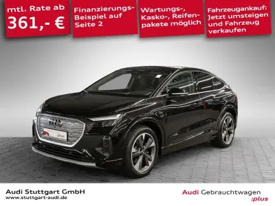 Gebraucht Audi Q4 Sportback e-tron Advanced Plus 125 kW (170 PS) 2023 Mythosschwarz metallic SUV