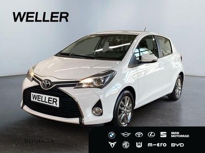 Weiß Gebraucht 2015 Toyota Yaris Comfort Kleinwagen | 11.785 € (Teuer)