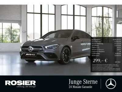 Gebraucht Mercedes CLA35 AMG AMG 306 PS (225 kW) 2023 Grau / mountaingrau Kombi