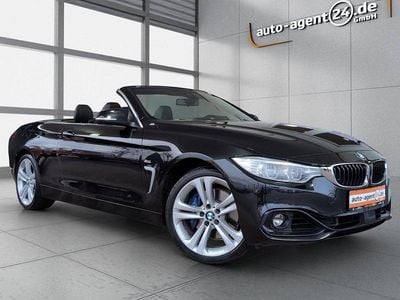 Black sapphire metallic (475) Gebraucht 2015 BMW 440 Sport Line Cabrio | 27.990 € (Superpreis)