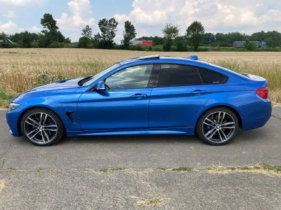 Gebraucht BMW 430 Gran Coupé M Sport 252 PS (185 kW) 2017 Blau Coupé
