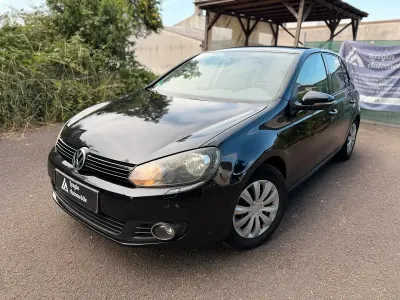 Gebraucht VW Golf VI Comfortline 80 PS (58 kW) 2011 Schwarz Kleinwagen