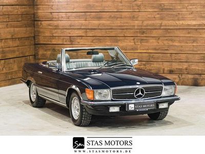 Usata Mercedes SL380 204 CV (150 kW) 1985 Blu Cabrio