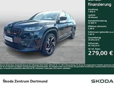 Gebraucht Skoda Kodiaq RS 245 PS (180 kW) 2024 Schwarz SUV