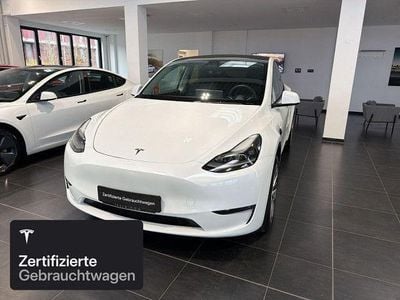 Gebraucht Tesla Model Y Long Range AWD 258 kW (351 PS) 2023 Weiß SUV