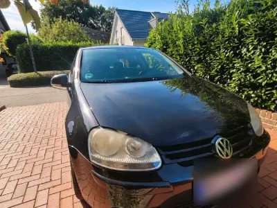 Gebraucht VW Golf V 2005 Schwarz Kleinwagen