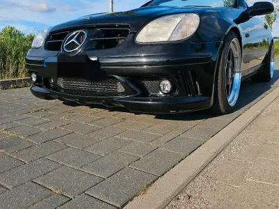 Gebraucht Mercedes SLK230 AMG 235 PS (172 kW) 1999 Schwarz Cabrio