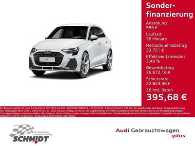 Second-hand Audi A3 S-Line 116 CP (85 kW) 2024 Alb Berlinǎ