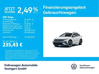 Brugt VW Taigo R-line 150 HK (110 kW) 2025 Hvid SUV