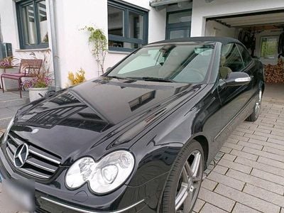 Gebraucht Mercedes CLK200 186 PS (136 kW) 2008 Schwarz Cabrio