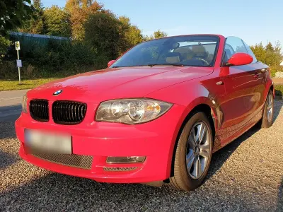 Gebraucht BMW 118 Cabriolet Advantage 143 PS (105 kW) 2008 Rot Cabrio