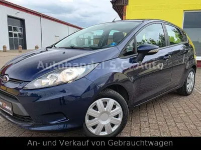 Gebraucht Ford Fiesta Trend 82 PS (60 kW) 2012 Blau Kleinwagen