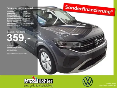 Gebraucht VW T-Cross Life 116 PS (85 kW) 2025 Grau SUV