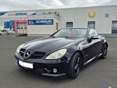 Usata Mercedes SLK200 AMG 163 CV (119 kW) 2004 Nero Cabrio