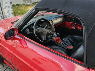 Gebraucht Fiat Barchetta 131 PS (96 kW) 1996 Rot Cabrio