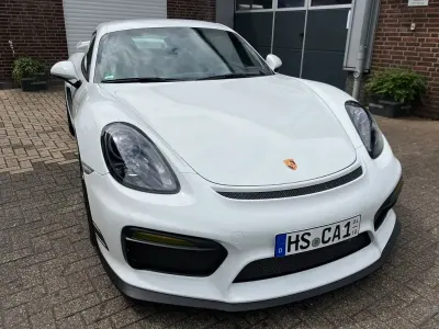 Gebraucht Porsche Cayman GT4 385 PS (283 kW) 2015 Weiß Coupé