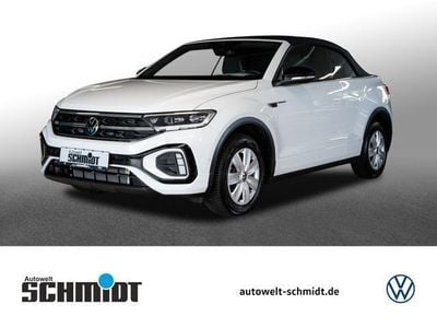 Gebraucht VW T-Roc Cabriolet R-line 150 PS (110 kW) 2024 Weiß Cabrio