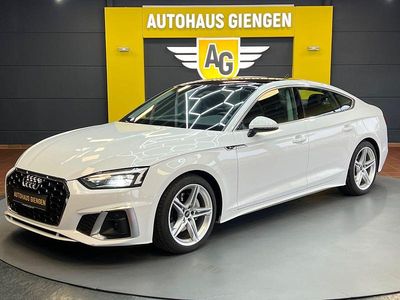 Gebraucht Audi A5 Sportback S-Line 204 PS (150 kW) 2022 Weiß Kleinwagen