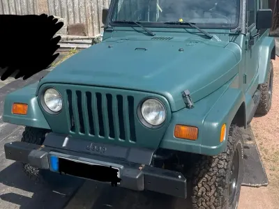 Brugt Jeep Wrangler Sahara 169 HK (124 kW) 1999 Grøn SUV