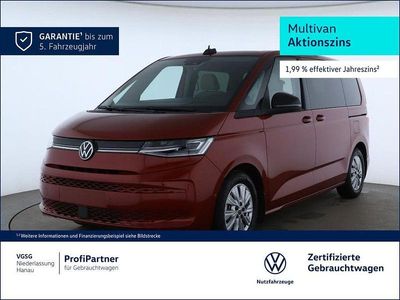 Gebraucht VW Multivan Life 150 PS (110 kW) 2024 Rot Van