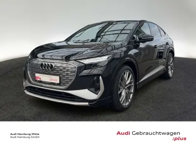 Gebraucht Audi Q4 Sportback e-tron S-Line 150 kW (204 PS) 2023 Schwarz SUV
