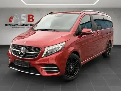 Gebraucht Mercedes V300 AMG line 239 PS (175 kW) 2020 Rot Van / Kleinbus