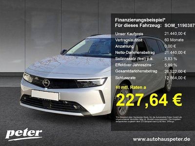 Gebraucht Opel Astra Elegance 131 PS (96 kW) 2024 Grau Kombi