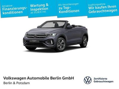 Gebraucht VW T-Roc Cabriolet R-line 150 PS (110 kW) 2025 Grau Cabrio