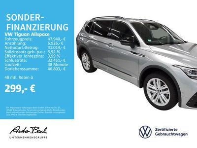 Gebraucht VW Tiguan R-line 200 PS (147 kW) 2024 Silber SUV