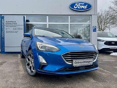 Gebraucht Ford Focus Titanium 150 PS (110 kW) 2019 Dynamicblau metallic (metallic) Kombi