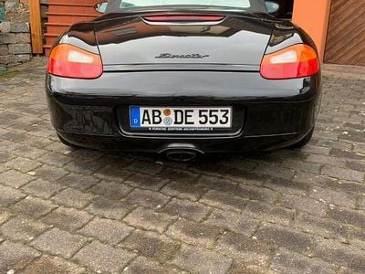 Second-hand Porsche Boxster 204 CP (150 kW) 1999 Negru Cabrio